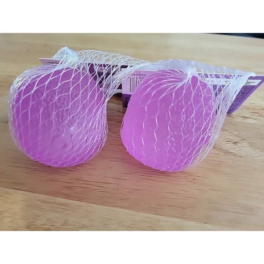 Orb Sqweezy Glow In The Dark Gumdrop Lilac~Viral Sensory Toys~ Lot of 2